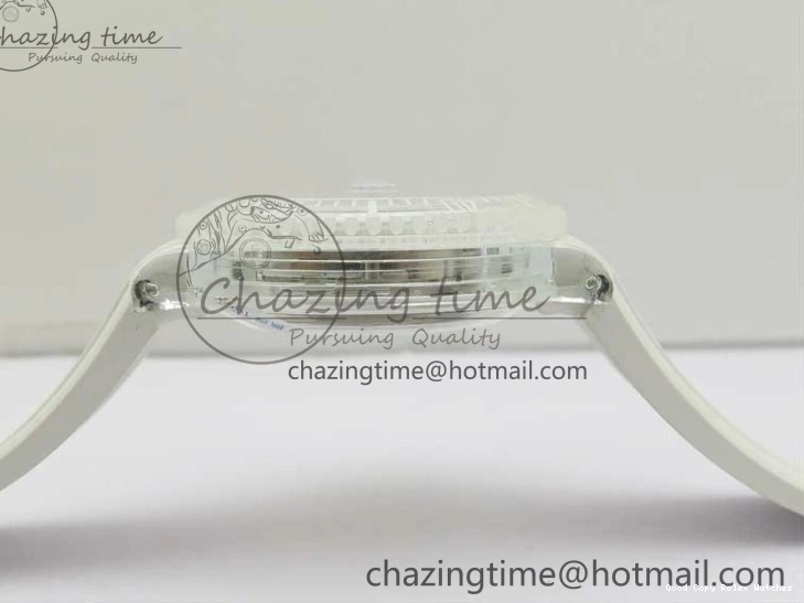 AAA Replica Watches Strap Fruit 3AF FreshLook 2620 Blue Submariner Phantomlab Rubber Transparent Dial Best Edition VR on White 1219